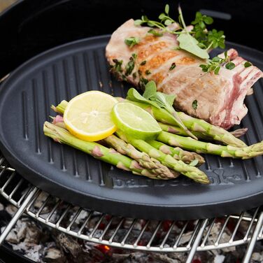 Барбекю-плита Barbecook універсальна, чавунна, двостороння, кругла, 36 см