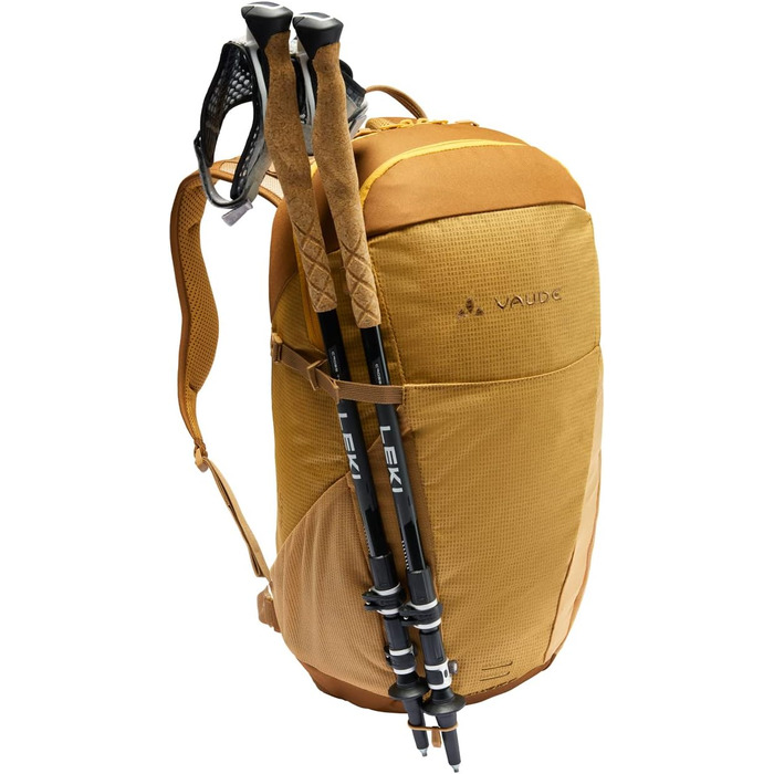 Рюкзак для туризму VAUDE Neyland Zip 20 л, зручна застібка-блискавка, універсальний розмір, жовтий