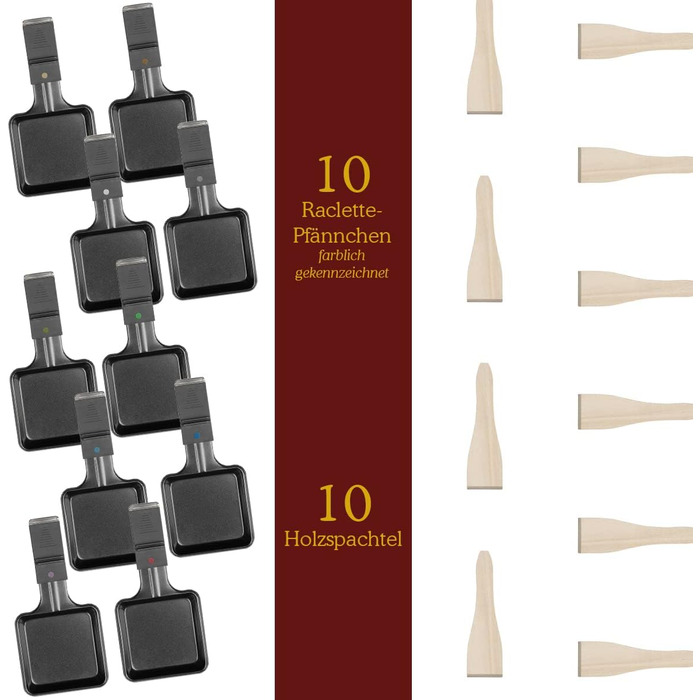 Виробник раклетів на 10 осіб PC-RG 1144 ProfiCook