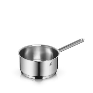 Каструля WMF Provence Plus 16 см зі скляною кришкою, 2 л, нержавіюча сталь Cromargan, для індукційних плит та духової шафи