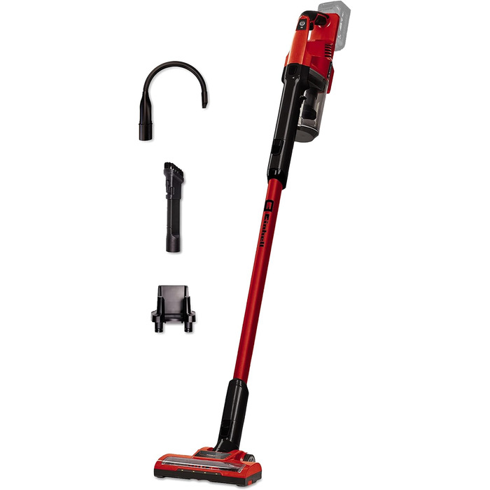 Акумуляторний вертикальний пилосос Einhell TE-SV 18 Li-Solo Power X-Change, 18В, циклонна технологія, без мішка, 3-рівнева фільтрація, BOOST-режим, без акумулятора та зарядного, без аксесуарів