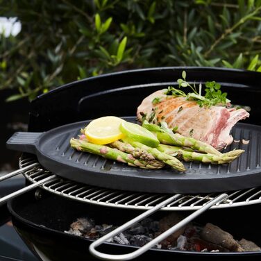 Барбекю-плита Barbecook універсальна, чавунна, двостороння, кругла, 36 см