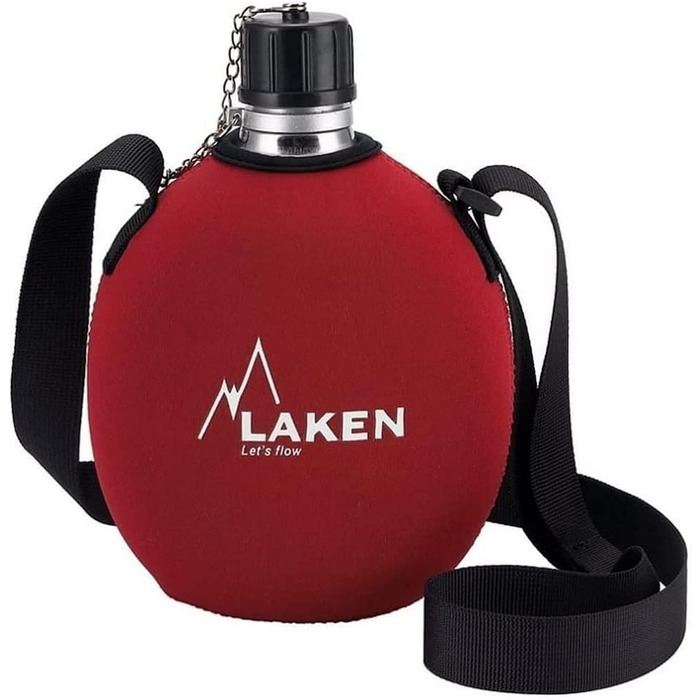 Спортивна пляшка для води Laken 111, 1000 мл, червона