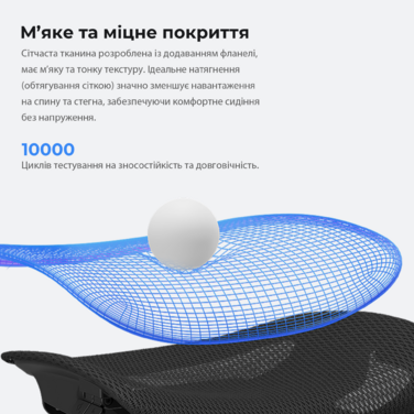 Крісло ігрове Anda Seat X-Air Pro Size XL Mesh Space Black