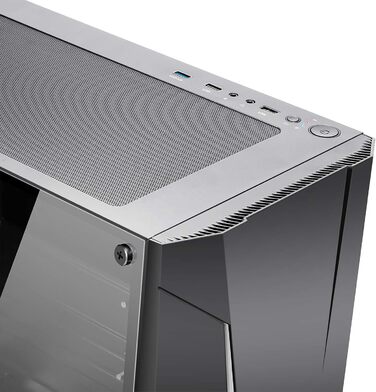 Корпус для ПК SPIRIT OF GAMER Rogue V ATX/MATX/ITX, гартоване скло, 2 ARGB вентилятори 120 мм, сумісний з Aura/MSI Mystic 3Pin