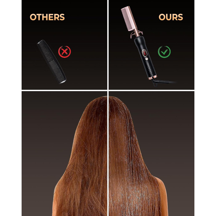 Мультистайлер для волосся 6 в 1 Airstyler, 1400 Вт, іонізація, автоматичний локон, професійна гаряча щітка, випрямляч і фен