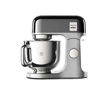 Планетарний міксер Kenwood kMix Editions KMX760BC, 1000 Вт, чаша з нержавіючої сталі 5 л, набір для кондитерів, антрацит