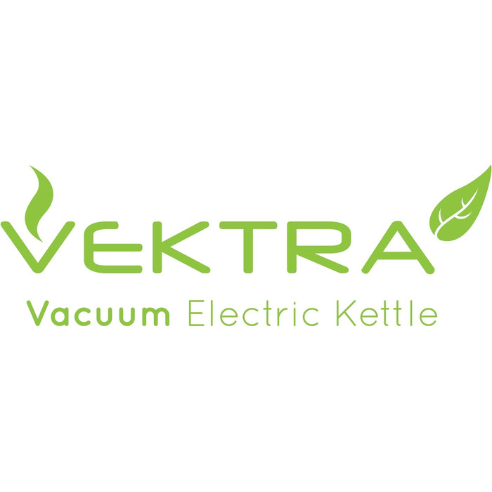 Електрочайник Vektra VEK-1504 з вакуумною ізоляцією, температурним контролем, 1,5 л, нержавіюча сталь, подвійні стінки, термос 2-в-1, BPA-free, металево-чорний, EU-вилка