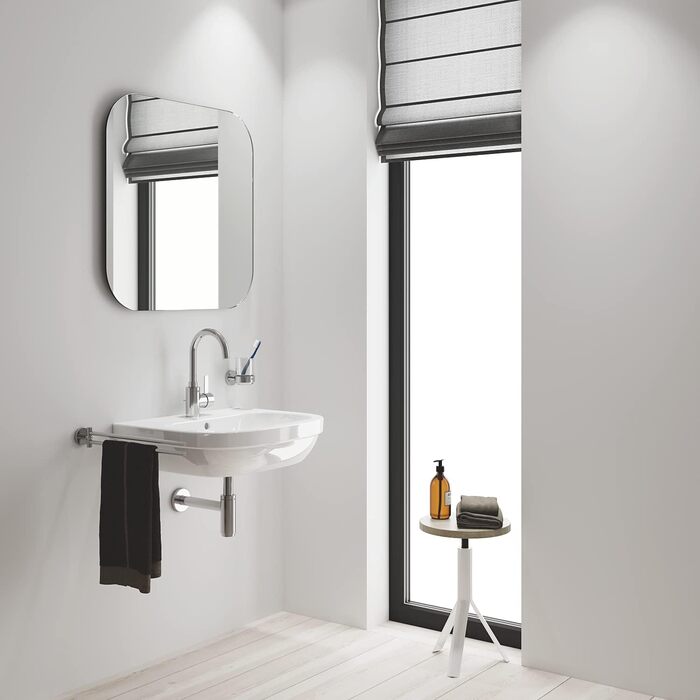 Змішувач для ванної кімнати GROHE Eurosmart Cosmopolitan, хром, 30 см, економія води, з витяжною системою, 32830001 L
