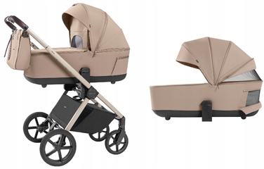 Дитячий візок 2в1 Carrello Ultra New з адаптерами, колір Chestnut Beige