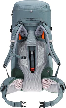 Жіночий трекінговий рюкзак Deuter Aircontact Core 45+10 SL, 45+10 л, shale-ivy, модель 2024