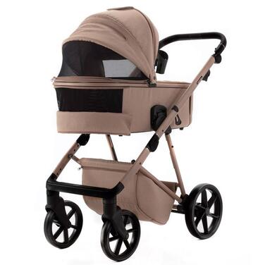 Дитячий візок 2в1 Adamex Delta Natura Camel