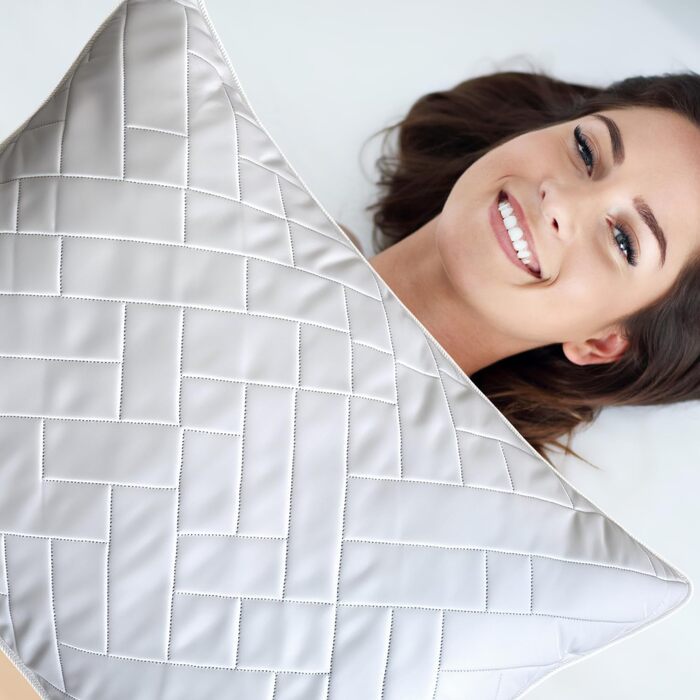 Ортопедична подушка для шиї з Memory Foam 40x60 см: підтримка, зняття болю, комфортний сон. Гарантія якості!