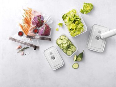 Вакуумний набір ZWILLING Fresh & Save, 7 предметів, стартовий комплект, 19 x 5 см