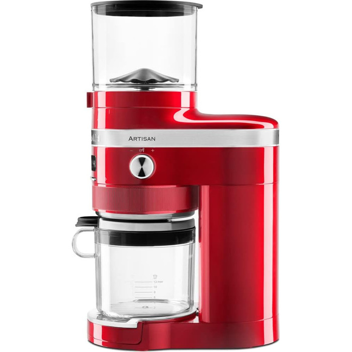 Кавомолка KitchenAid Artisan, червона «Любовне яблуко», електрична, модель KI5KCG8433
