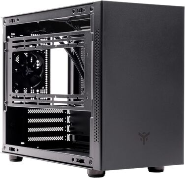 Комп'ютерний корпус iTek Evoke Mini Tower mATX/Mini ITX, 2xUSB3, 0.8мм, чорний