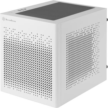 Корпус SilverStone SUGO 16 білий, Mini-ITX, сталевий куб, SST-SG16W