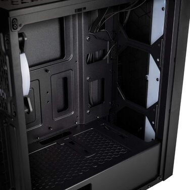Корпус для ПК Kolink Inspire K8 ARGB Midi-Tower, загартоване скло, чорний, ігровий комп'ютерний корпус з підсвічуванням RGB