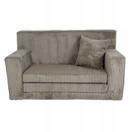 Диван Fortisline Rosalia 83 x 112 см, вельвет, коричневий