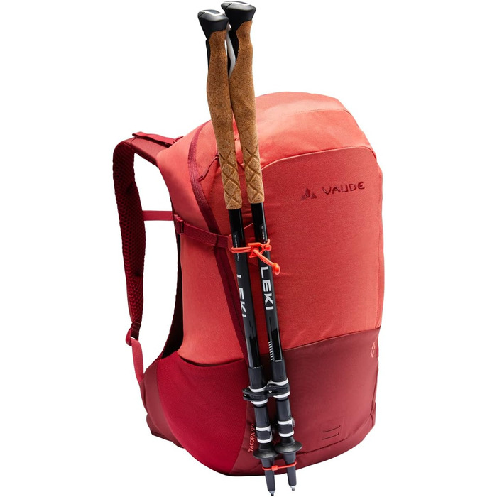 Жіночий рюкзак VAUDE Tacora 22 л, універсальний, червоний