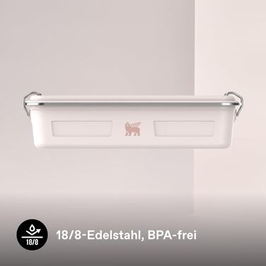 Ланч-бокс зі сталі STANLEY 1913 Classic Useful, герметичний контейнер для їжі 2.0л, BPA-free, підходить для посудомийки (Rose Quartz)