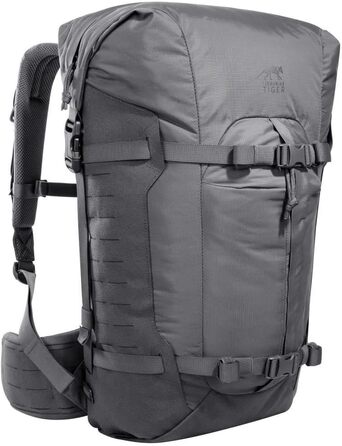 Тактичний рюкзак Tasmanian Tiger TT Sentinel 28, 28 л, легкий туристичний рюкзак із системою MOLLE, Roll-Top, Titan Grey