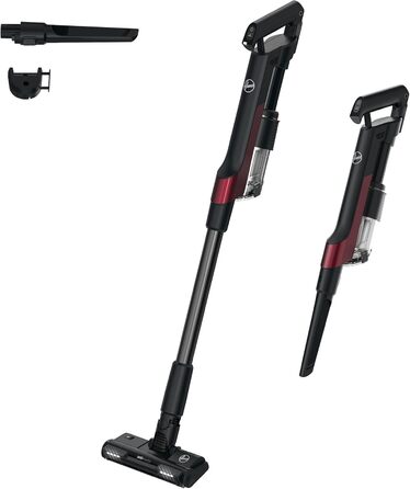 Пилосос Hoover HF201H 011 для твердих підлог, чорний/малиновий, HF2 Home Hard Floor