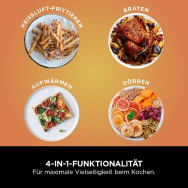 Аерофритюрниця Ninja Foodi PRO Cinnamon AF140EUCM, 1750 Вт, електрична мультипіч для здорового приготування