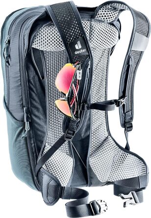 Велосипедний рюкзак Deuter Race Air 14+3 л, Atlantic-Ink, легкий, вентиляція спини
