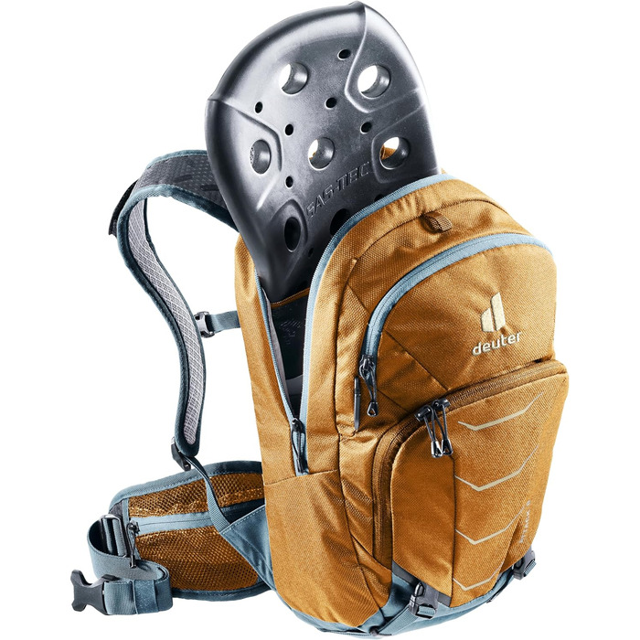 Дитячий рюкзак Deuter Attack 8 Jr з протектором, 8 л, кориця-блакитний, унісекс