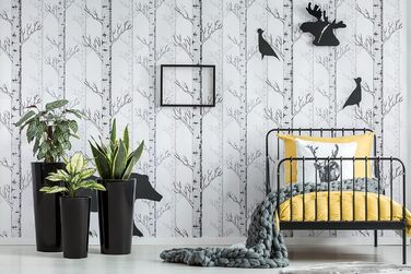 Пластиковий горщик для квітів HappyFlower з вкладишем, гладка поверхня, антрацит (діаметр 25.5/40 см, висота 46.5/75 см)