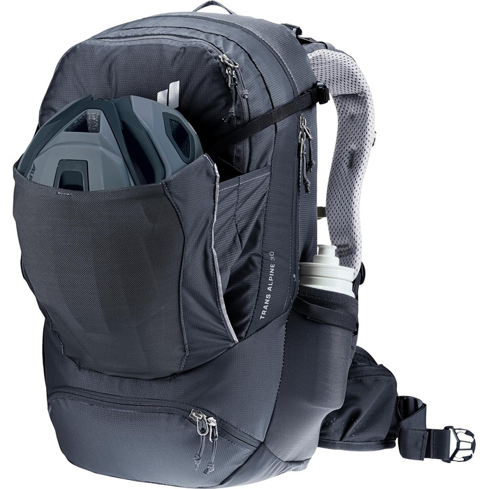 Чоловічий велосипедний рюкзак Deuter Trans Alpine 30 л, чорний