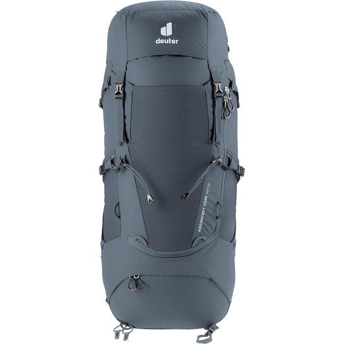 Рюкзак для трекінгу Deuter Aircontact Core 40+10 л, графітовий (модель 2024)