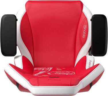 Ігрове крісло noblechairs Epic Nuka Cola, ергономічне, офісне, PU-шкіра, з підголівником та поперековою підтримкою, для користувачів до 120 кг і 185 см, спеціальна серія