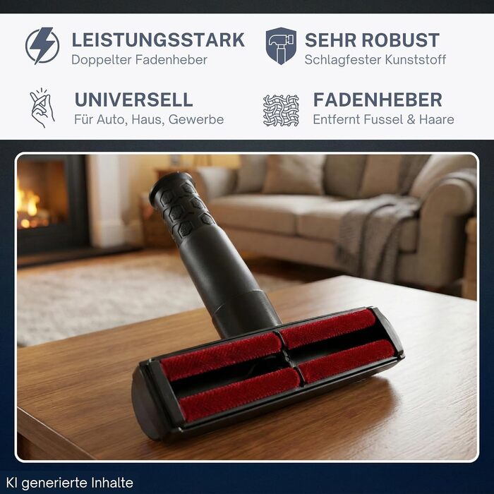 Насадка для видалення шерсті тварин Tierhaardüse для пилососа Dyson V16 Premium, Polsterdüse для м'яких меблів