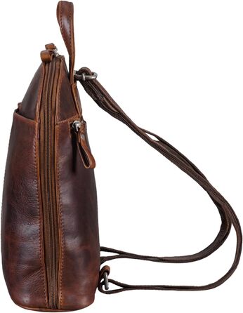 STILORD Olivia жіночий міський рюкзак з натуральної шкіри, компактний daypack для прогулянок, планшетів 9,7