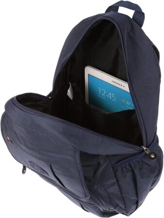 Жіночий спортивний рюкзак для ноутбука Christian Wippermann, чорний, стильний міський daypack