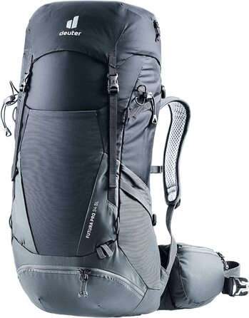 Рюкзак Deuter Futura Pro 34 SL Black-Graphite для жінок, туристичний, 34 л