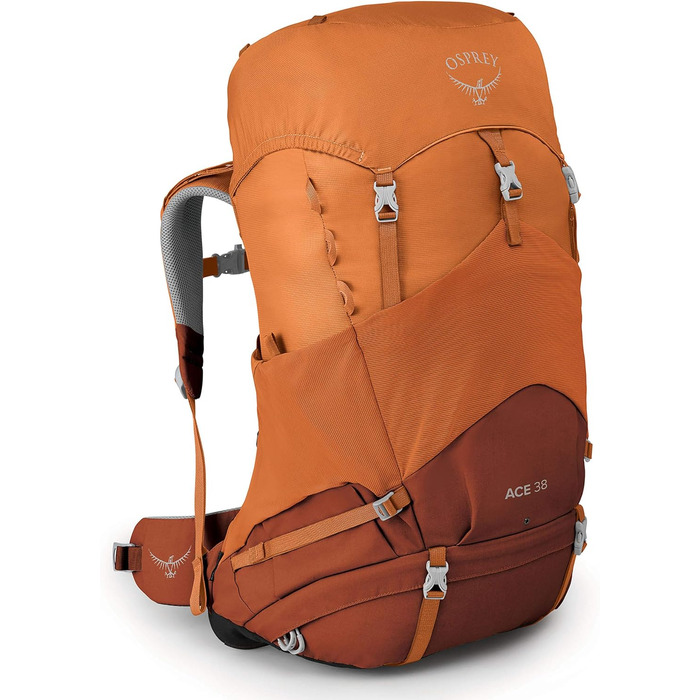 Дитячий туристичний рюкзак Osprey Ace 38, унісекс, 38 л, помаранчевий