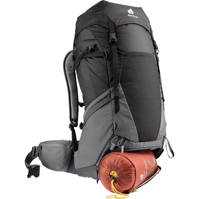 Рюкзак для туризму Deuter Futura Pro 40 л чорний-графіт L