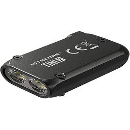 Ліхтар-брелок Nitecore TINI 2, 500 люмен, сірий, акумуляторний