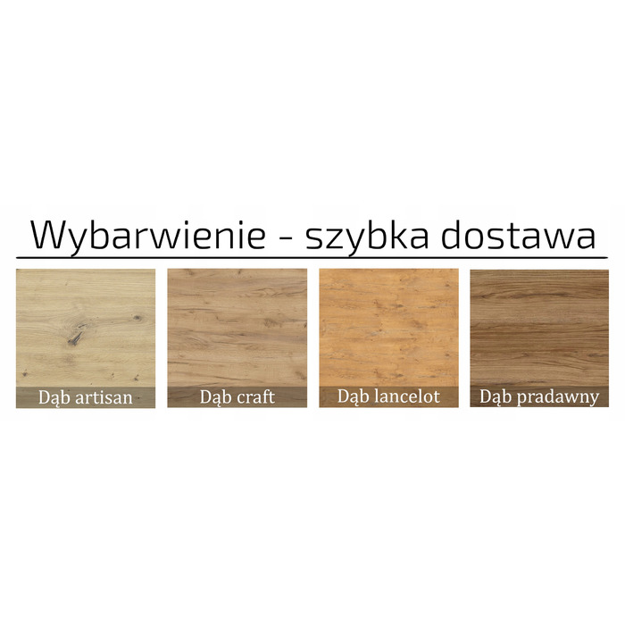 Комплект: 10 стільців IK-13 (чорний велюр) та стіл 100x200/300 (дуб прадавній)