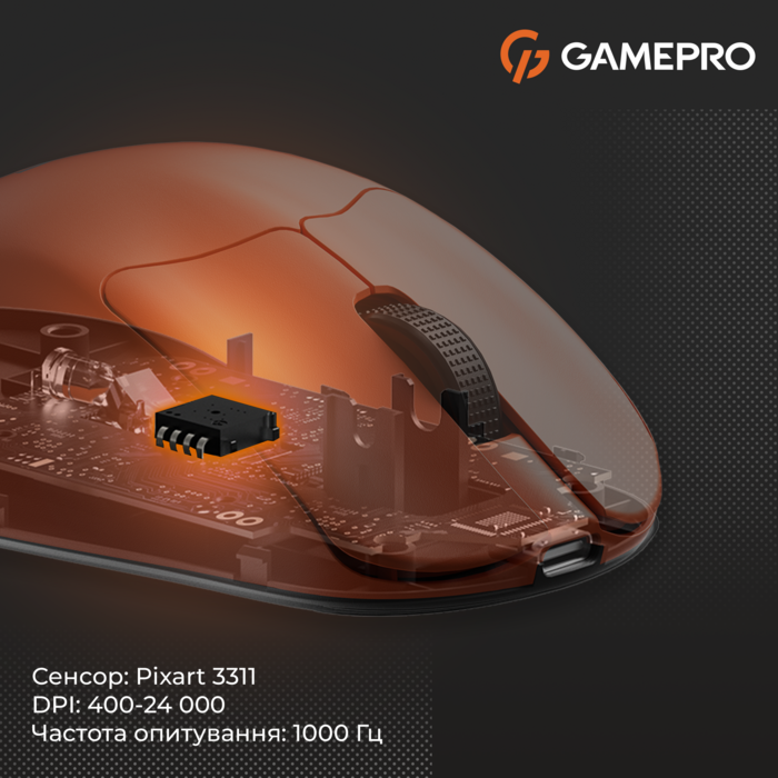 Бездротова миша GamePro Genesis Avenger (GM096O)