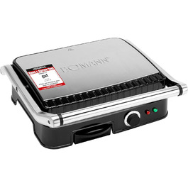 Контактний гриль Bomann KG 2242 CB | 2000W | антипригарне покриття | для приготування Паніні та контактного гриля