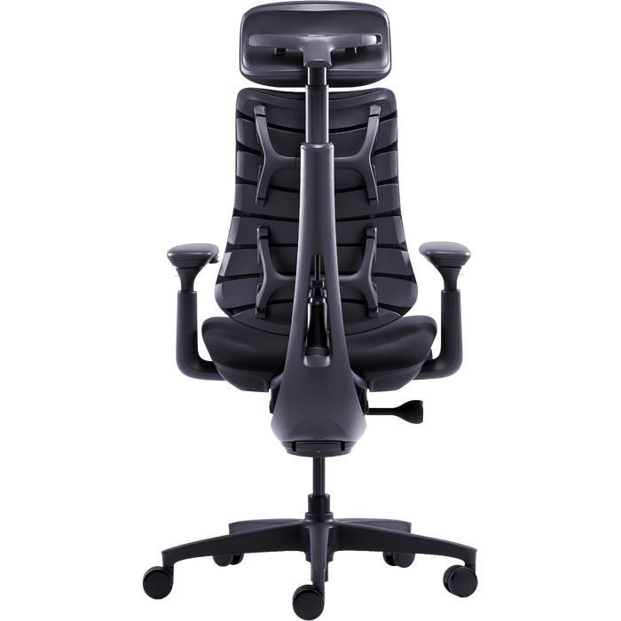 Крісло офісне ергономічне LiberNovo Omni Midnight Black 48 см