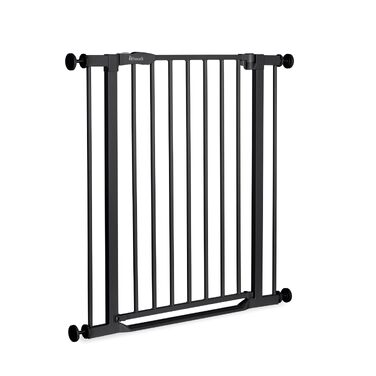 Захисний бар'єр Hauck Clear Step 2 Schwarz 75-80 см для дітей та собак, без свердління, висота 77 см