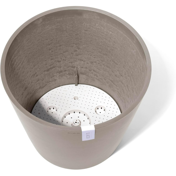 Еко-горщик Ecopots Gross Taupe: великий квітковий горщик 50x50x44.3 см
