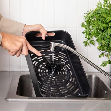 Аерофритюрниця-гриль Cecotec Cecofry FireDome 6000 без олії, 6 л, 2400 Вт, 6 режимів приготування, 4 рівні гриля, з термостатом та аксесуарами