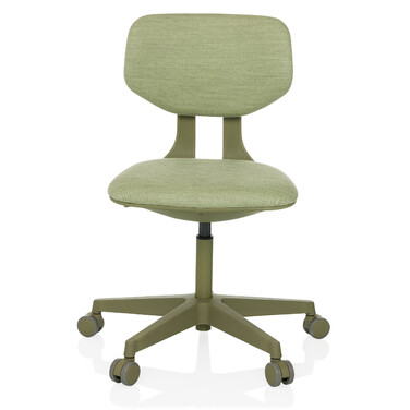 Дитячий письмовий стілець / дитяче крісло KID COLORE тканина зелений hjh OFFICE