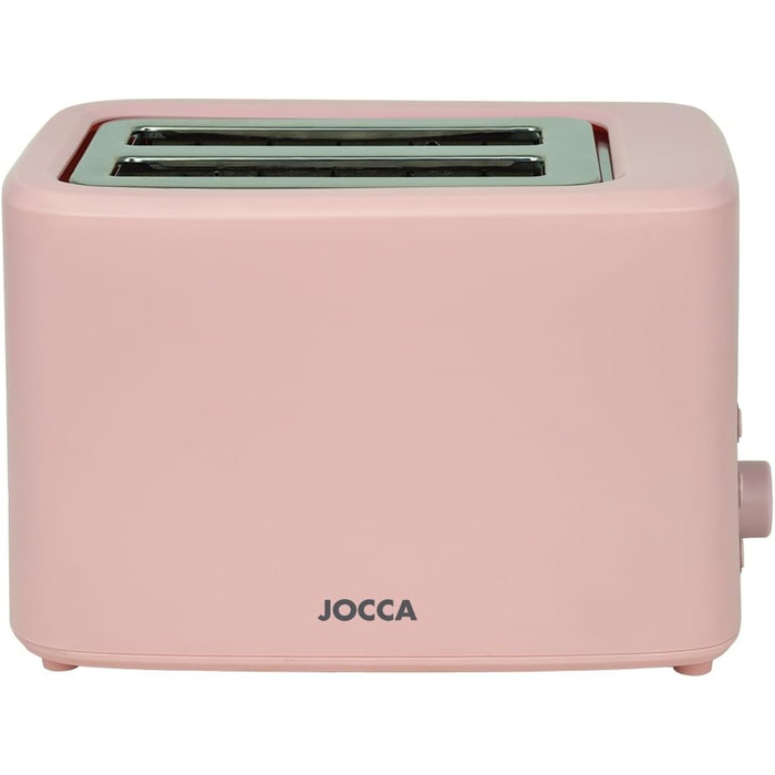 Тостер JOCCA Nature на 4 скибки, 7 режимів, розморожування, підігрів, анулювання, широкий слот, збір крихт, чорний